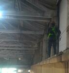 фото Монтаж страховочных канатов, лееров