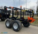 фото Трелевочная лесная телега ТИГЕР 14 4WD