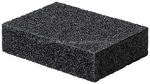 фото Губка шлифовальная алюминий-оксидная 100х70х25 мм Р80 КУРС 38343