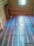 фото Теплый пол в бане. Мечта. Монтаж круглый год.