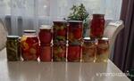фото Заготовки (огурцы, помидоры, хреновина)