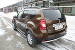 фото Renault Duster 2012- Пороги труба D 50,8