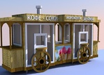 фото Изготовления киоска-карета от производителя