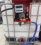 фото Мини АЗС на 1000 литров (на базе еврокуба)