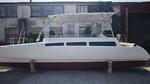 фото Катамаран белый Кайман-800. С окошками.