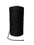 фото Шпагат хлопковый для макраме 2 мм 500 m черный