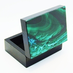 фото Малахит с Хризоколлой - Коллекционная Шкатулка