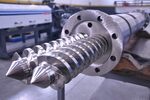 фото Поставка, замена шнеков и шнековых пар, для одношнековых экструдеров, двушнековых экструдеров, шнековые элементы