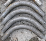 фото Отвод гиб 90° нержавеющий молибден 108х5 :