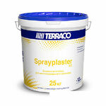 фото Шпатлевка/Террако - Cпрейпластер BC (Basecoat) -готовая к применению полимерная базовая шпатлевка для нанесения механизи