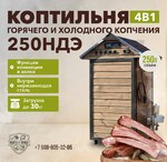 фото КОПТИЛЬНЯ 250НД