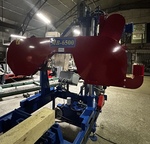 фото Ленточная пилорама МВ(MG)-6500АПГ Дзержинка с гидрофицированной дорогой