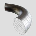 фото Отвод гнутый ОГ I 38°-720(10К52)-5,4-(7,02)-0,825-5DN-1900/1900-40