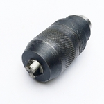 фото Патрон сверлильный трехкулачковый бесключевой , самозажимной 6-В 12-2 посадка в12 , от 0,5 до 6мм биение 0,15