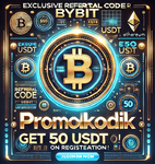 фото Реферальный код Bybit - Бонус 50 usdt: promokodik