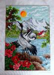 фото Картина "Журавли"